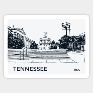 Tennessee State USA Sticker